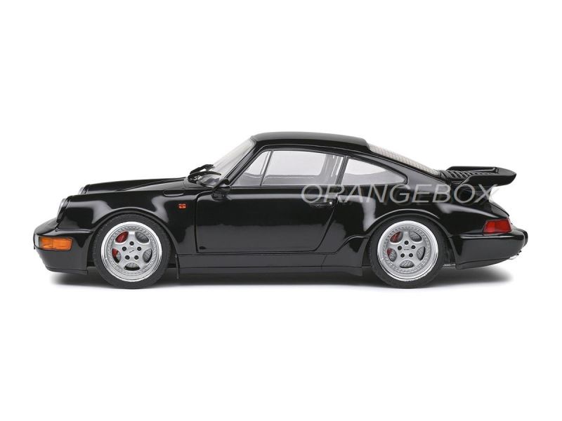 Porsche 911 (964) Turbo 3.6 1993 1:18 Solido Preto - 20 anos! Loja