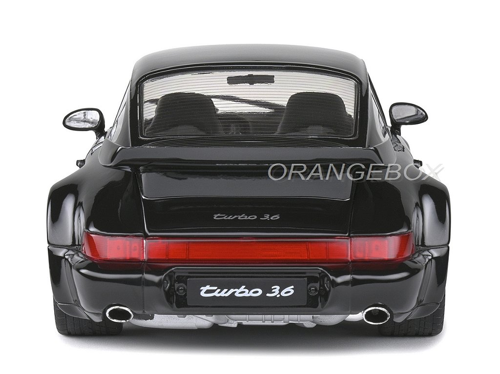 Porsche 911 (964) Turbo 3.6 1993 1:18 Solido Preto - 20 anos! Loja