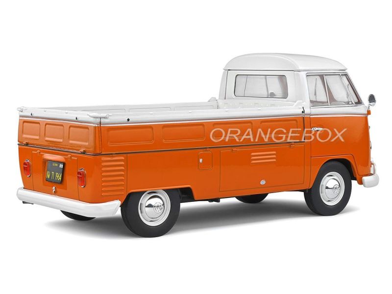 ソリド1/18 VW T1 バン クール コンビ トレーラー 1950 オレンジ 1950