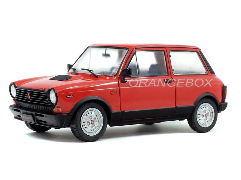 Autobianchi A112 MK.5 Abarth 1980 1:18 Solido Vermelho - 20 anos