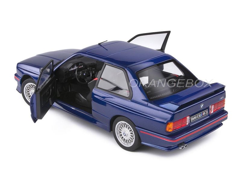 BMW M3 E30 1990 1:18 Solido Azul - 20 anos! Loja on-line de