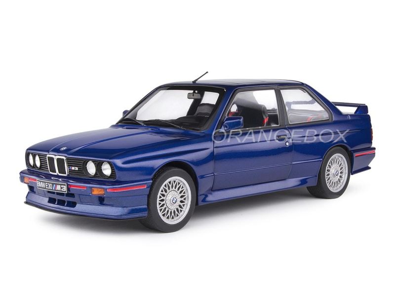BMW 特注1/18 E30 BMW M3 BMW M3 E30 1990 1:18 Solido Azul - 19 anos! Loja on-line de