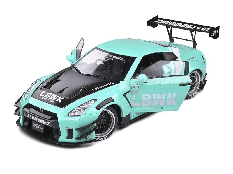 Nissan LB Works GT35 Type 2 2020 1:18 Solido Azul - 20 anos! Loja