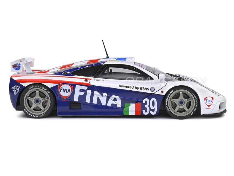 McLaren F1 GTR 1996 Short Tail 24 Horas Le Mans Piquet 1:18 Solido