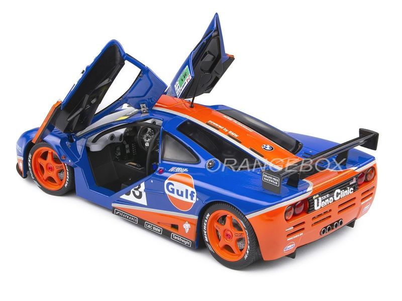 McLaren F1 GTR 1996 Short Tail 1:18 Solido Gulf - 20 anos! Loja on