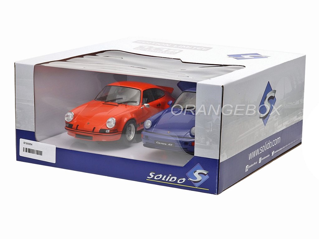 Pack Porsche 911 Carrera RSR + Porsche 911 Carrera RS (964) 1:18