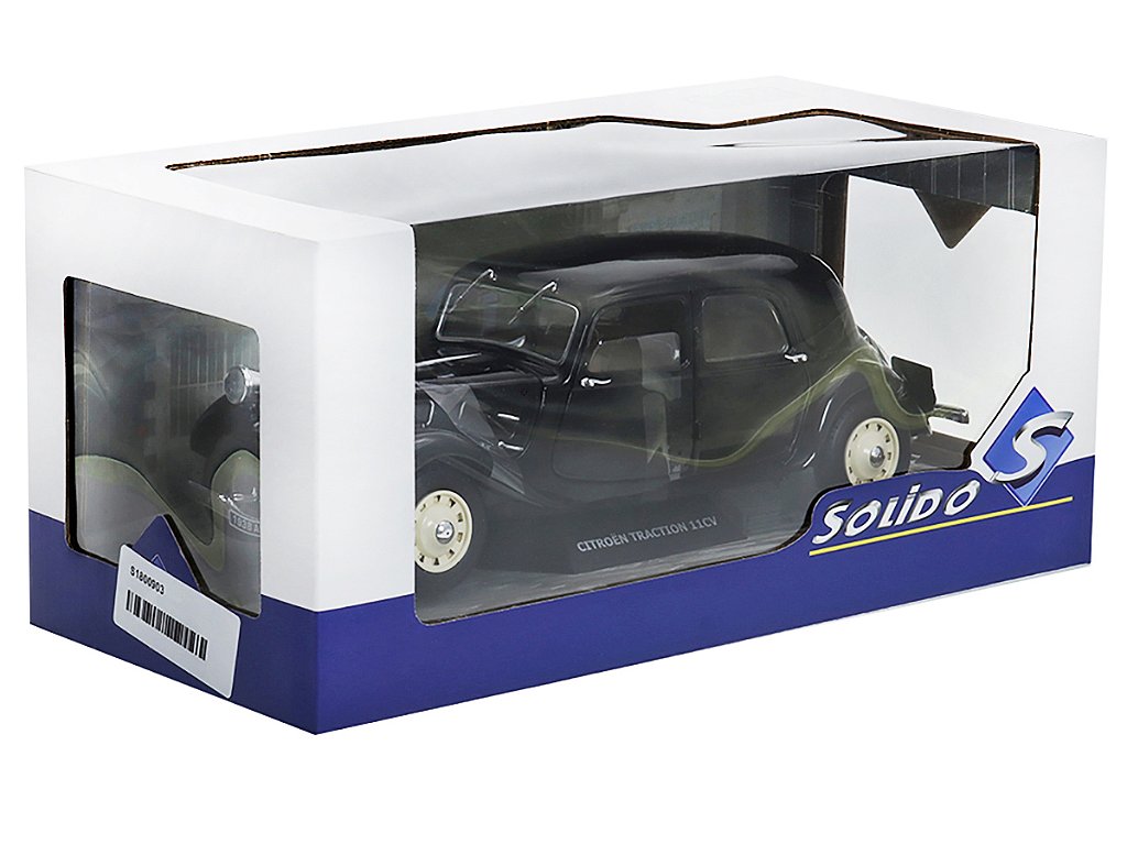 702-062 ソリド 1/18 シトロエン TRACTION 11CV Citroën Traction 11CV 1937 1:18 Solido Preto - 20 anos! Loja on
