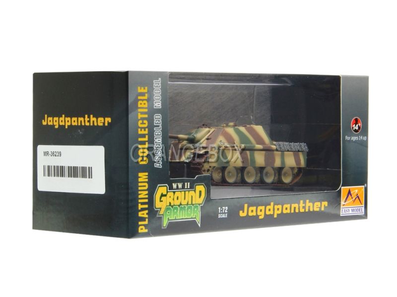 Tanque Jagdpanther Germany Army 1945 1:72 Easy Model - 20 anos