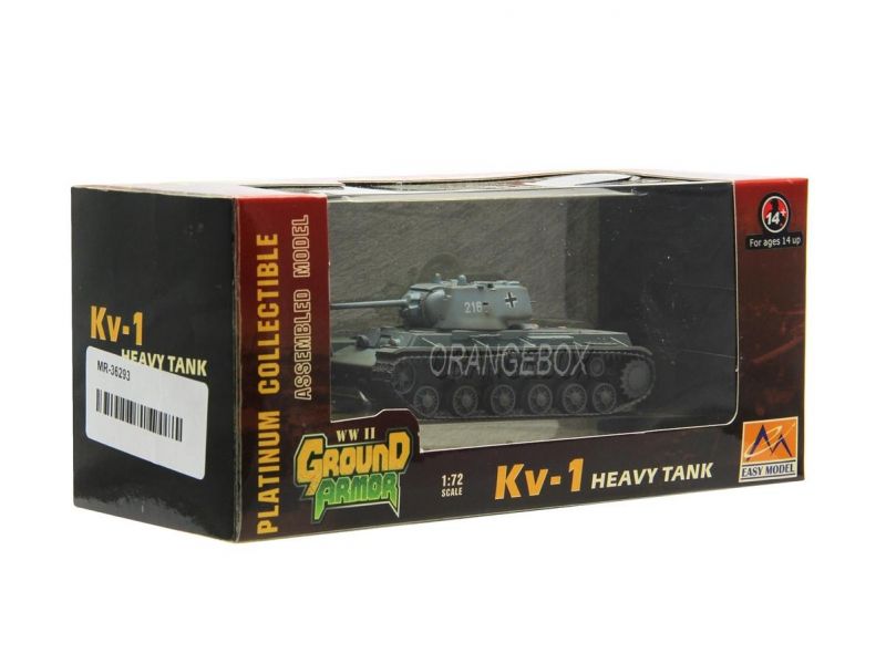 Tanque Kv-1 Model 1941 Heavy Tanqk German Army 1:72 Easy Model
