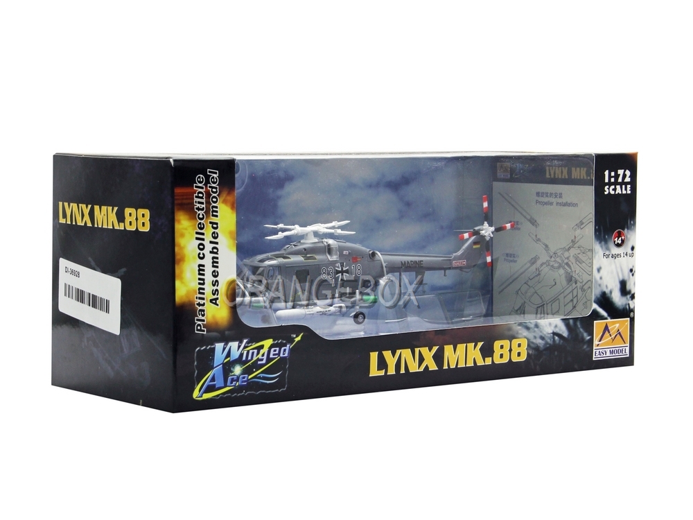 Helicóptero LYNX MK.88 1:72 Easy Model - 20 anos! Loja on-line de