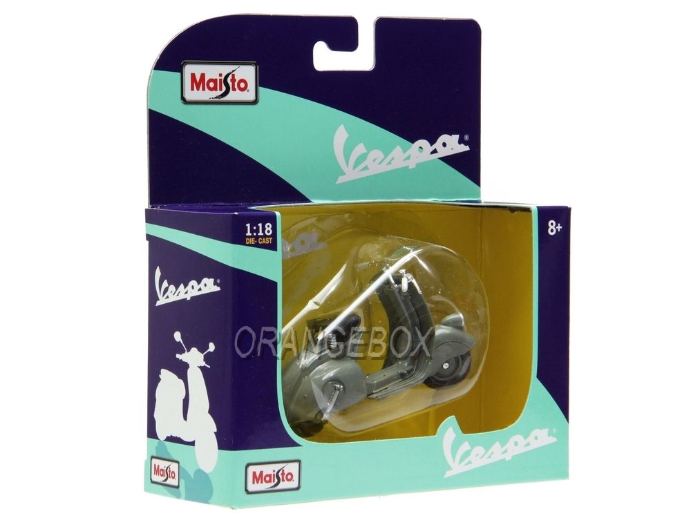 Vespa 98 1946 Maisto 1:18 - 20 anos! Loja on-line de miniaturas