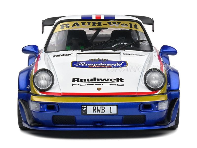 Porsche RWB 964 Rauhwelt 2022 1:18 Solido - 19 anos! Loja on