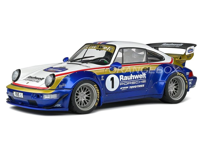 Porsche RWB 964 Rauhwelt 2022 1:18 Solido - 20 anos! Loja on-line