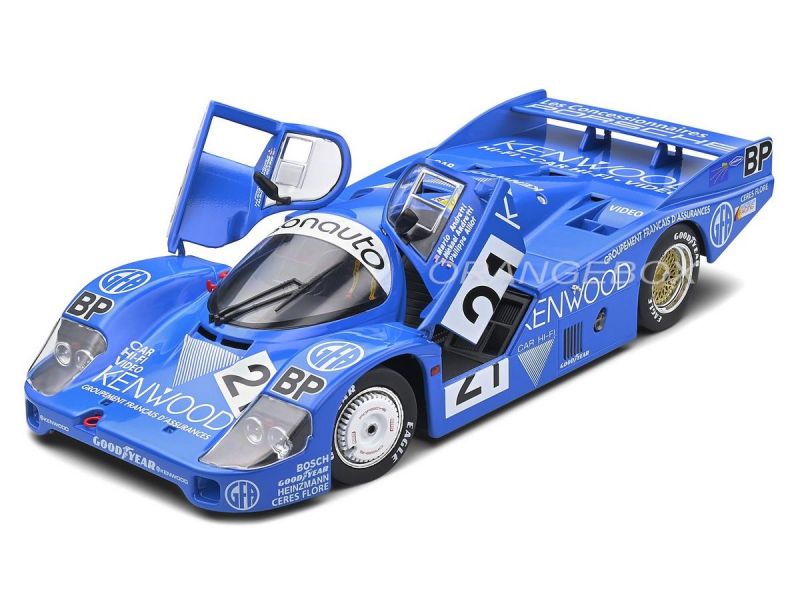 Minichamps 1/18 Porsche 956L BP Le Mans 24H '83 – Modèle Réduit Henn Schlesser, Vert