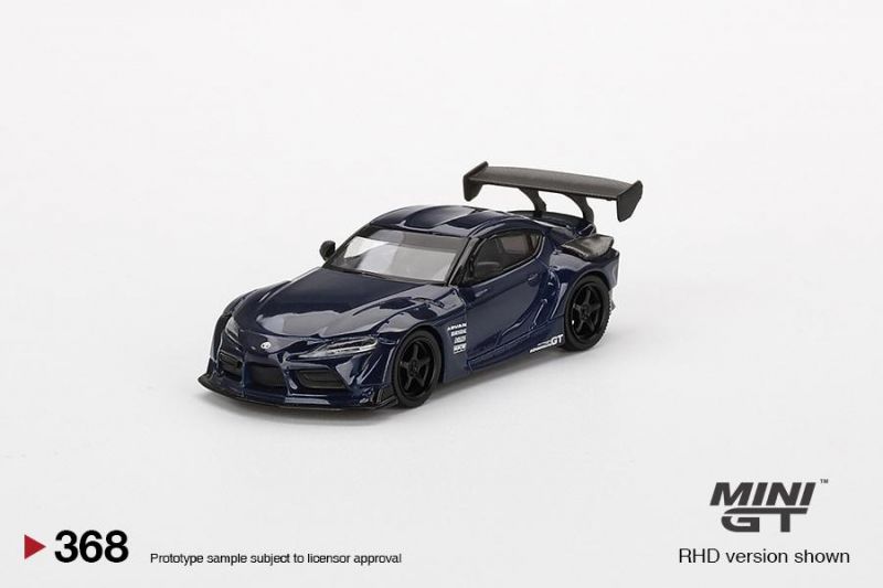 ☆新品未開封☆MINI GT HKS Toyota GR Supra 2020 HKS Toyota GR Supra (A90) 1:64 Mini GT Azul - 19 anos! Loja on