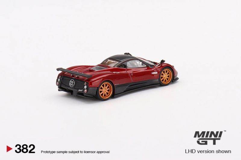 Pagani Zonda F Rosso Dubai 1:64 Mini GT - 20 anos! Loja on-line de