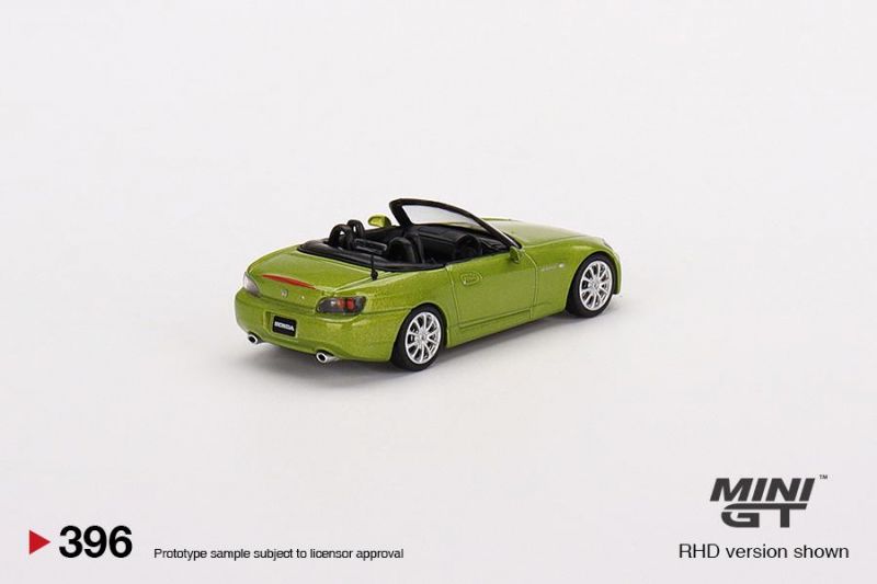 Honda S2000 (AP2) 1:64 Mini GT Verde - 20 anos! Loja on-line de