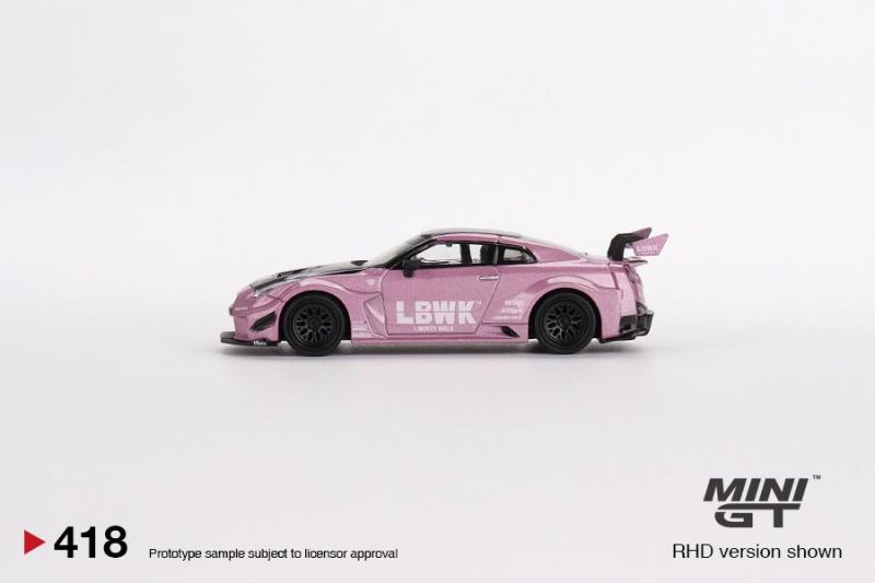 Nissan 35GT-RR Ver.2 LB-Silhouette WORKS GT 1:64 Mini GT Passion