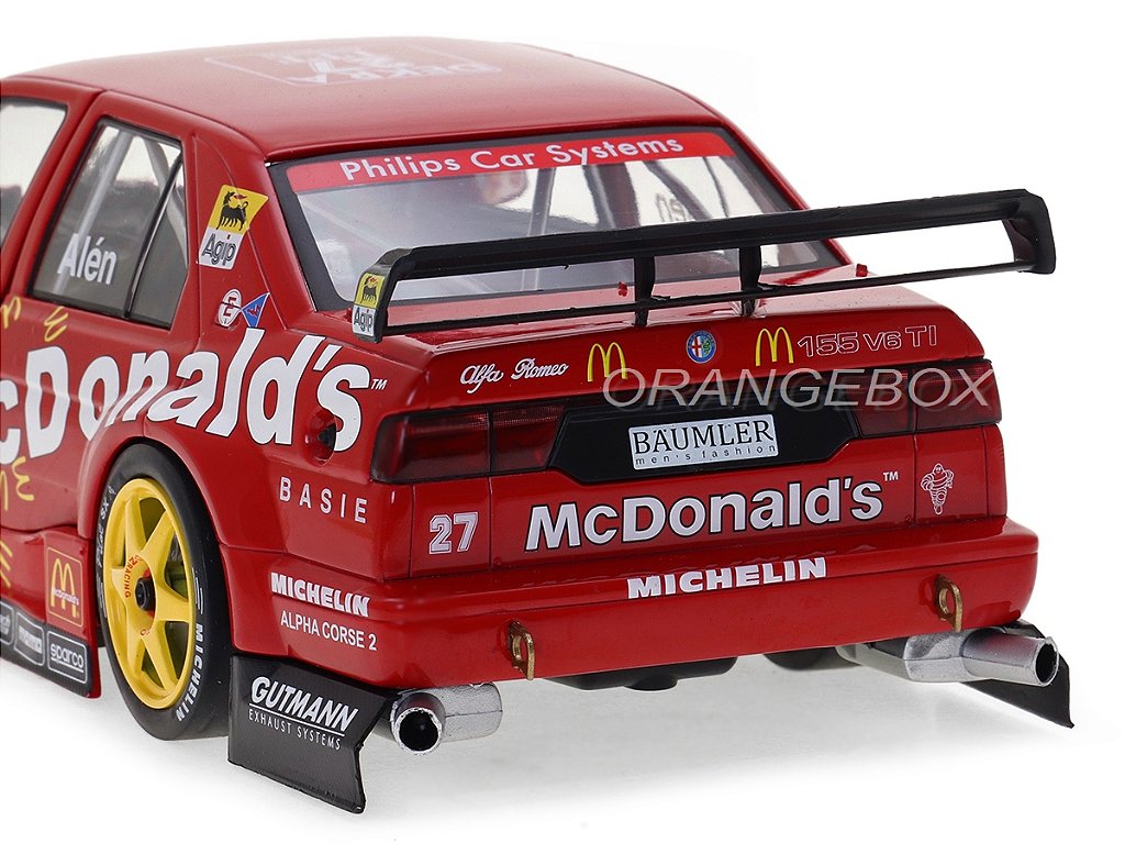 Alfa Romeo 155 V6 TI DTM ITC Helsinki 1995 McDonald's 1:18 Werk83