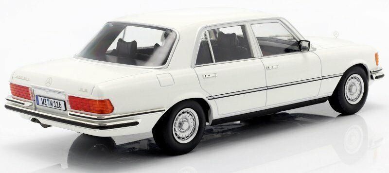 Mercedes Benz S-Klasse 450 SEL 6.9 (W116) 1975 1:18 iScale Branco