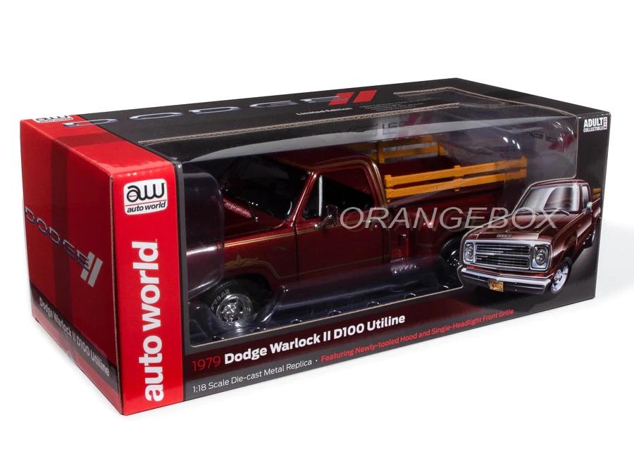 1/18 ダッジD100 ステップサイド ウォーロック II 1979 1/18 ダッジ