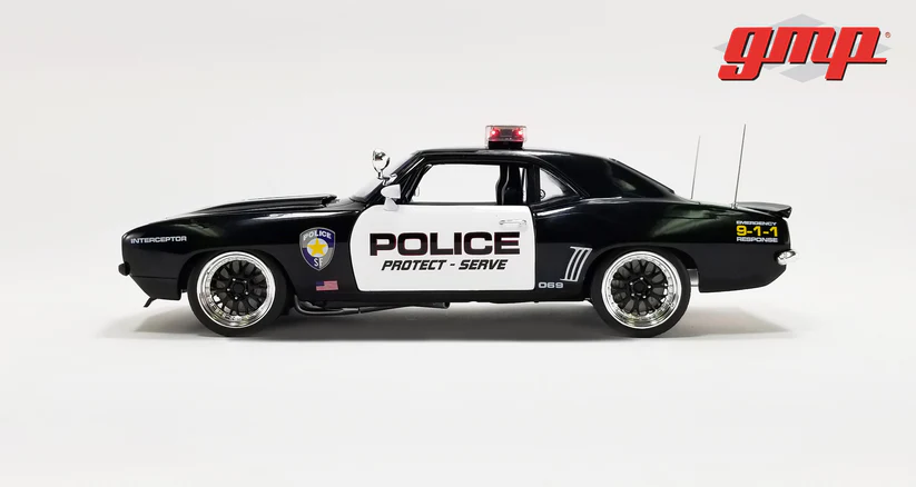 Chevrolet Camaro 1969 Street Fighter Police Interceptor 1:18 GMP