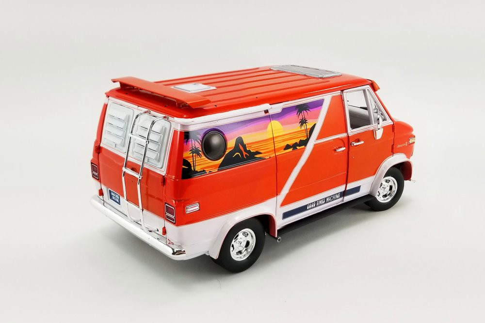 Chevrolet G-Series Van 1976 Good Times Machine 1:18 Acme - 20 anos