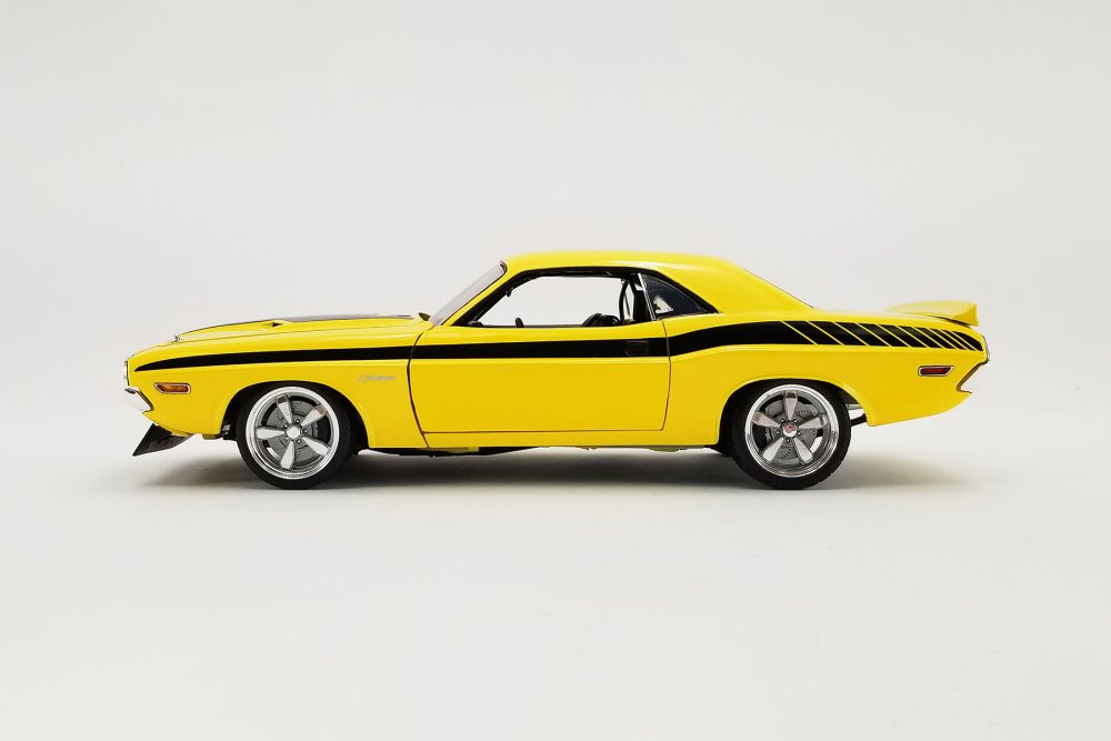 Dodge Challenger Trans AM Street Fighter 1971 CHICAYNE 1:18 Acme