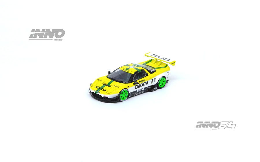 Honda NSX (NA1) Rocket Bunny V2 TAKATA 1:64 INNO64 - 20 anos! Loja