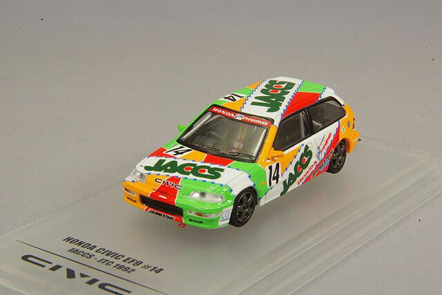 Honda Civic EF9 GR.A JACCS JTC 1992 1:64 INNO64 - 20 anos! Loja on