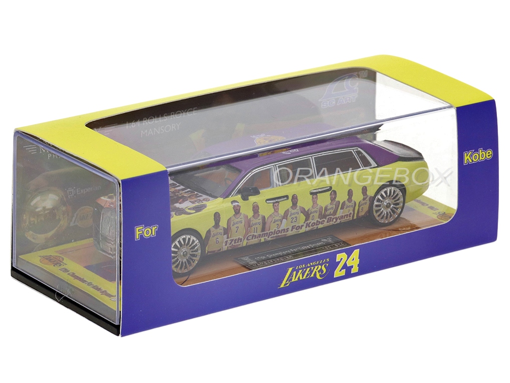 Rolls-Royce RR Phantom VIII Los Angeles Lakers 1:64 SmallCarArt