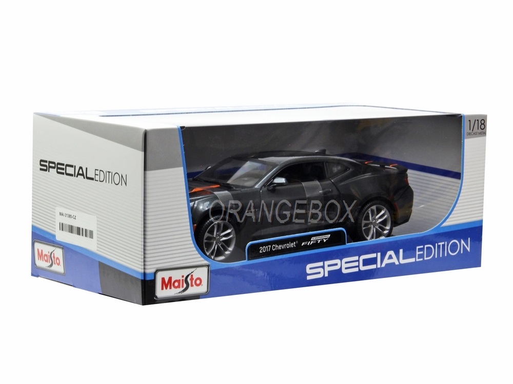 ミニカー 50th Anniversary Camaro Convertible Chevrolet Camaro SS 2017 Fifty 50th Anniversary Maisto 1:18 Cinza