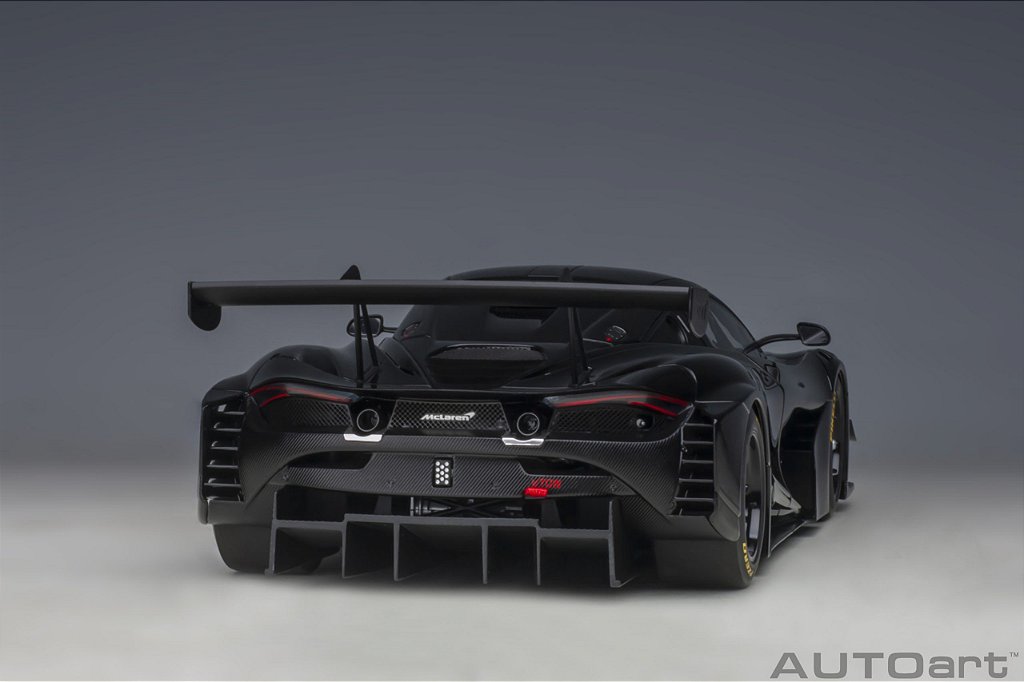 McLaren 720S GT3 1:18 Autoart Preto - 20 anos! Loja on-line de