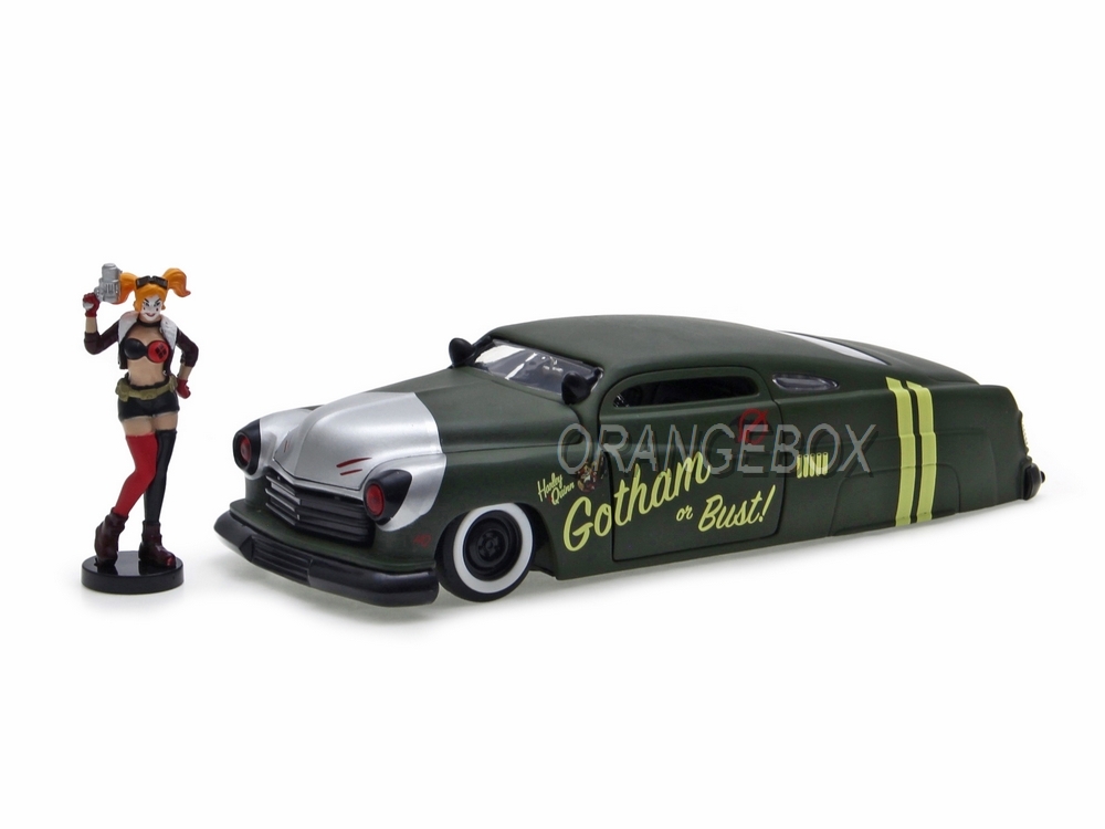 Mercury 1951 + Harley Quinn Diecast DC Comics Bombshells Jada Toys