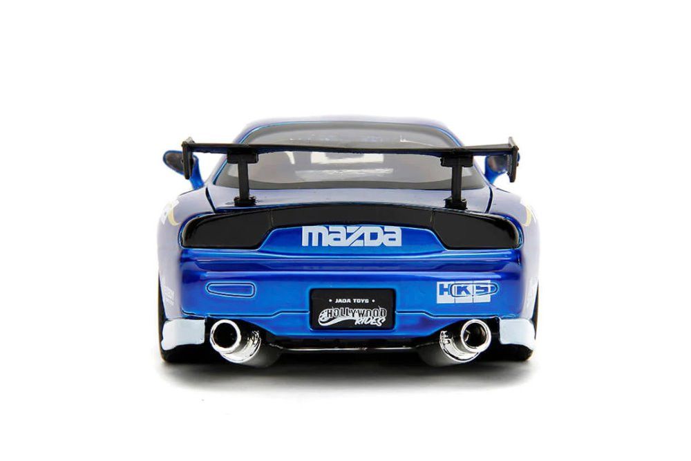 Mazda RX-7 1993 Street Fighter + Figura Chun-Li Jada Toys 1:24