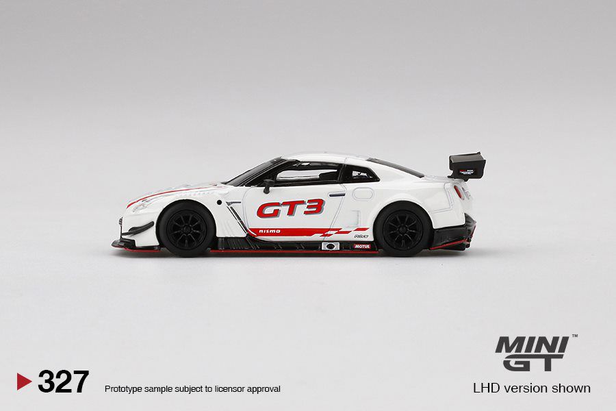 Nissan GT-R NISMO GT3 2018 Presentation RH 1:64 Mini GT - 19 anos