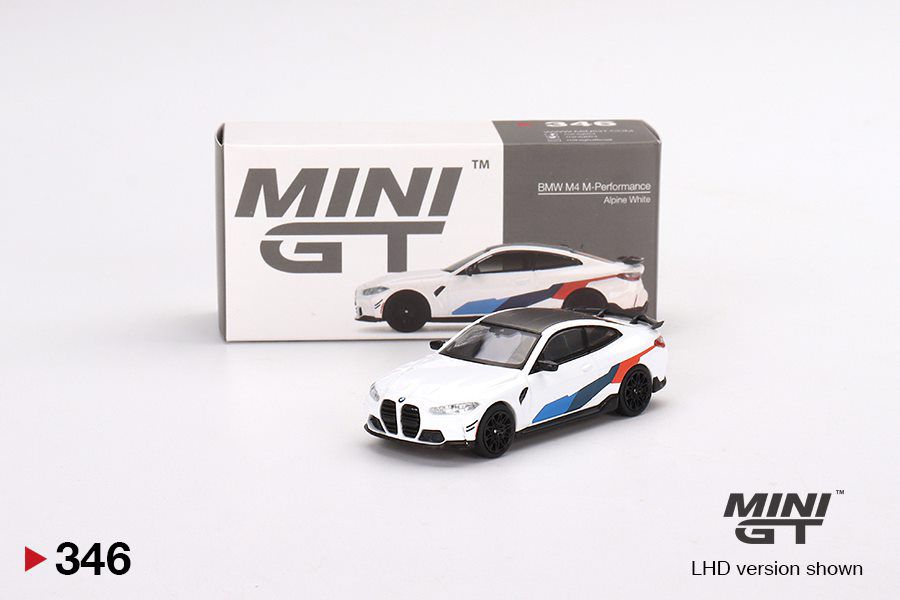 BMW M4 Performance (G82) 1:64 Mini GT Exclusive USA - 19 anos