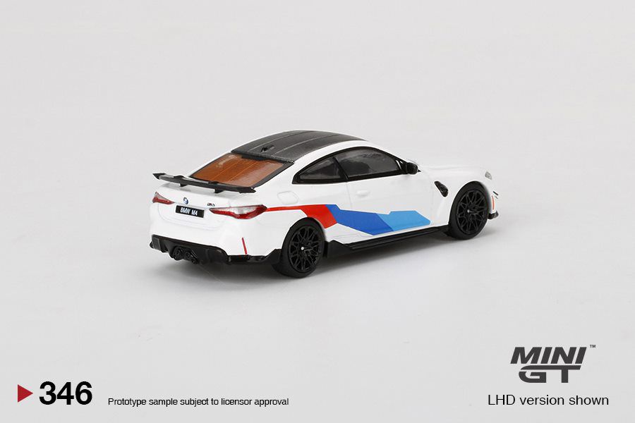 MINI GT BMW M4 コンペティション (G82) チェイスカー BMW M4 Performance (G82) 1:64 Mini GT Exclusive USA - 19 anos