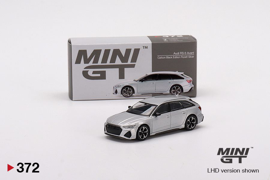 Audi RS 6 Avant 1:64 Mini GT Exclusive USA - 20 anos! Loja on-line