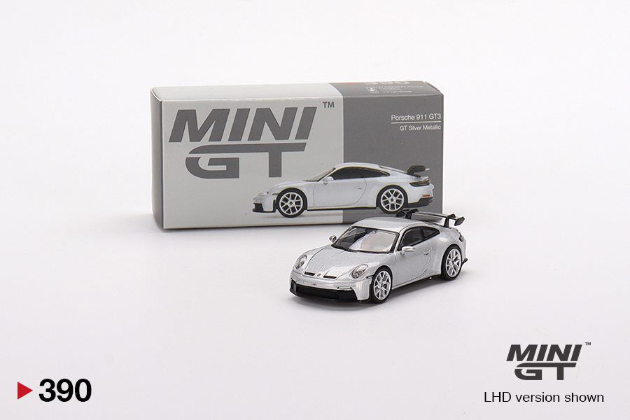 Porsche 911 (992) GT3 GT 1:64 Mini GT Exclusive USA - 20 anos