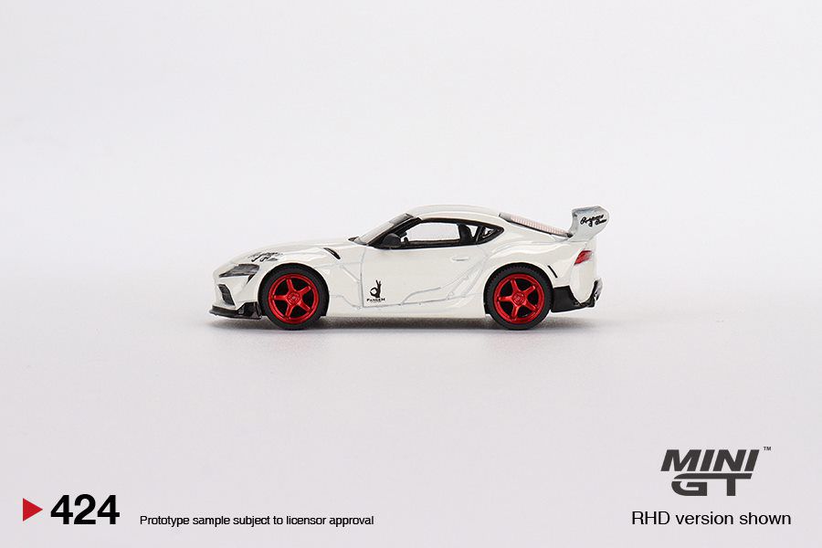Toyota GR Supra V1.0 Pandem 1:64 Mini GT Exclusive USA - 20 anos