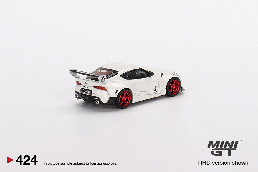Toyota GR Supra V1.0 Pandem 1:64 Mini GT Exclusive USA - 20 anos