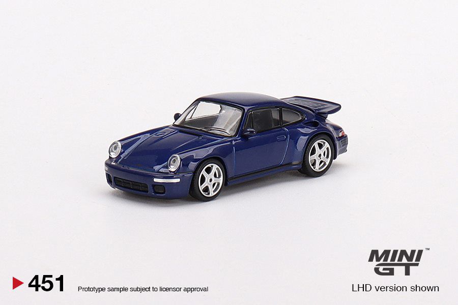 MiniGT　プレミアム　ミニカー　RUF CTR　ポルシェ 911　3台セット Porsche RUF CTR Anniversary 1:64 Mini GT Exclusive USA - 20 anos