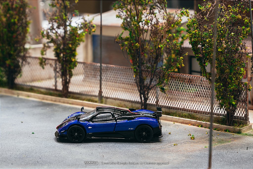 Pagani Zonda Cinque 1:64 Tarmac Works Azul - 20 anos! Loja on-line