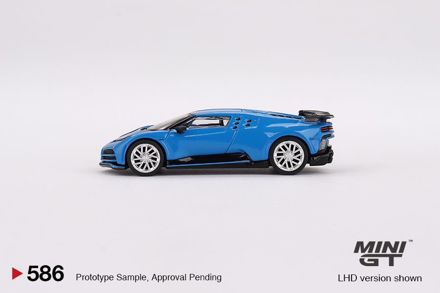 Bugatti Centodieci 1:64 Mini GT Azul - 20 anos! Loja on-line de