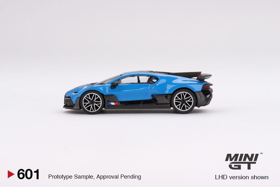 Bugatti Divo 1:64 Mini GT Azul - 20 anos! Loja on-line de