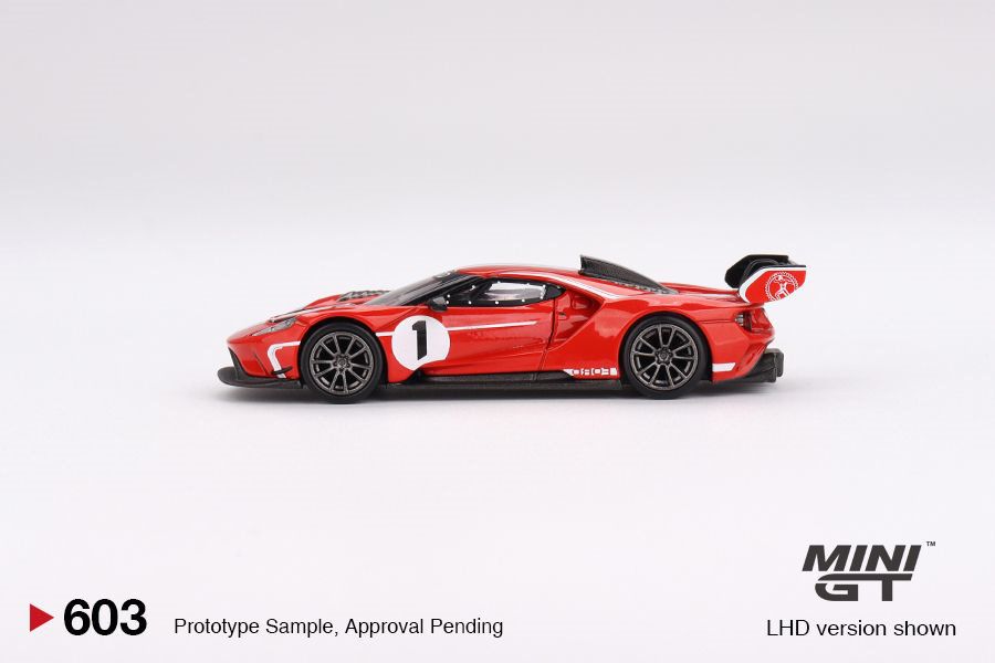 Ford GT MK II 1:64 Mini GT Vermelho - 20 anos! Loja on-line de