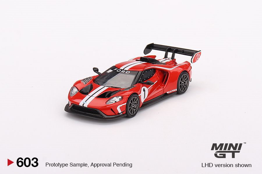 Ford GT MK II 1:64 Mini GT Vermelho - 20 anos! Loja on-line de