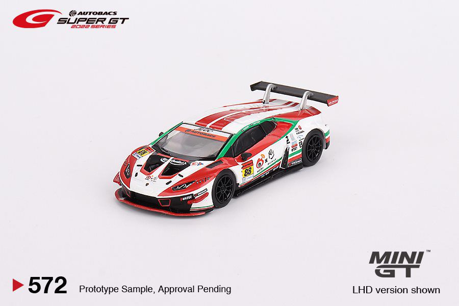 Lamborghini Huracán GT3 EVO JLOC 2022 GT Series 1:64 Mini GT - 19