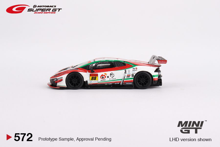 Lamborghini Huracán GT3 EVO JLOC 2022 GT Series 1:64 Mini GT - 20